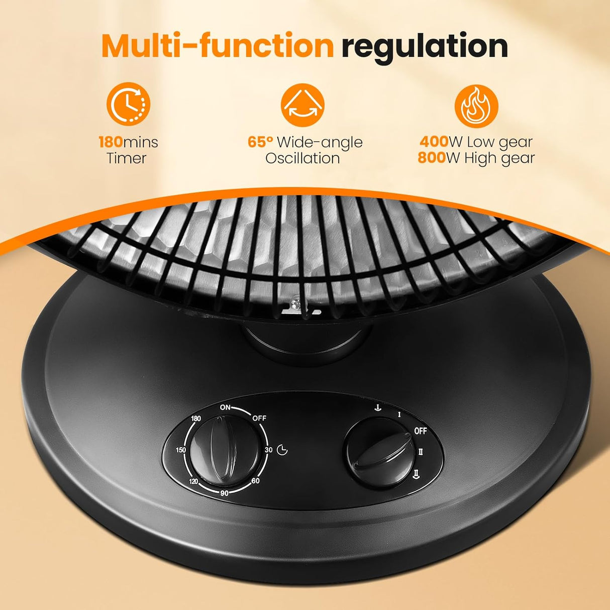 Kismile Portable Electric Space Heater Series