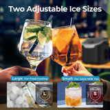Countertop Ice Maker, 26 lbs/Day ice Production 58012RIM0