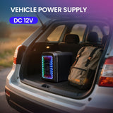 Mini Compact Refrigerator with Gaming Light  F3404L